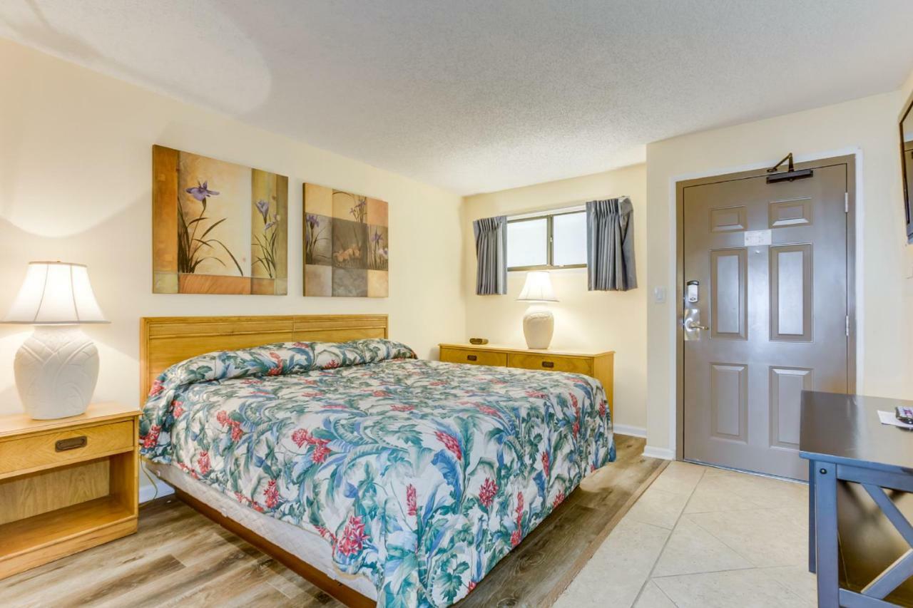 Oceanfront Condo W Balcony King Bed Meridian Plaza Myrtle Beach Eksteriør billede