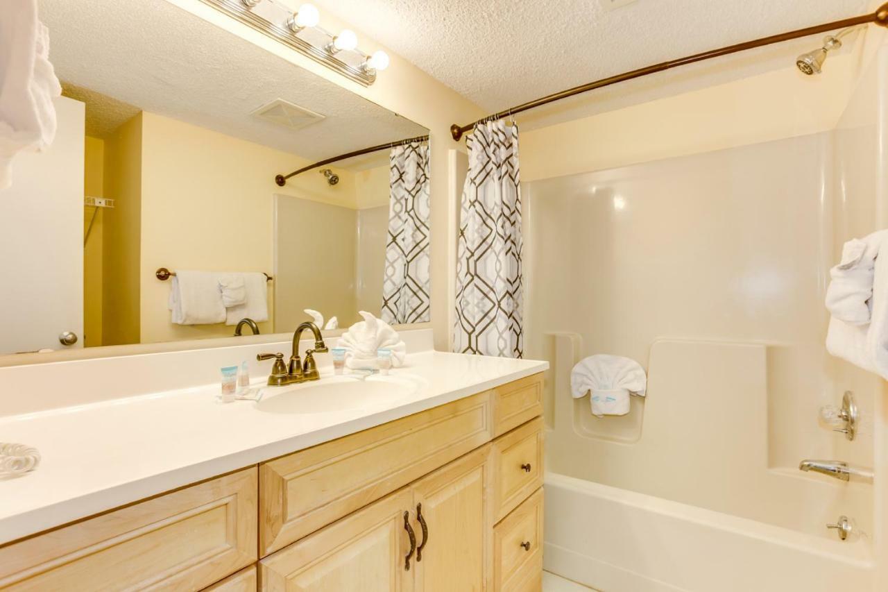 Oceanfront Condo W Balcony King Bed Meridian Plaza Myrtle Beach Eksteriør billede